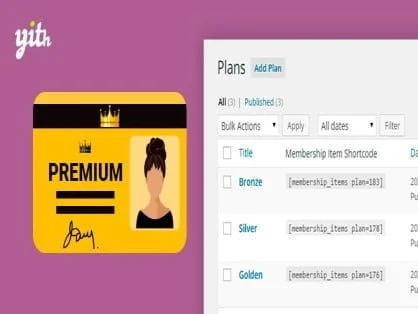 Wtyczka YITH WooCommerce Membership