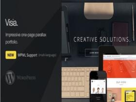 Szablon Themeforest Visia Responsive One Page Retina WordPress Theme