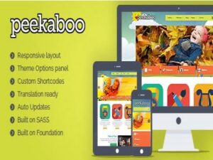 Szablon Themeforest Pekaboo For WordPress Children WordPress Theme