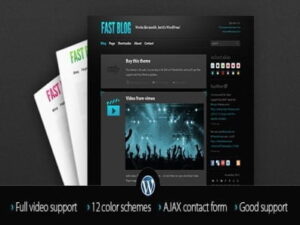Szablon Themeforest Fast Blog WordPress Theme