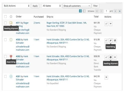 Wtyczka Plugin Addon WooCommerce Order Status Manager
