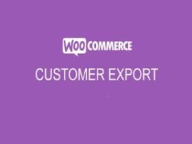 Wtyczka Addon Plugin Woocommerce Order/Customer Csv Export