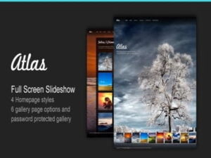 Szablon Atlas For Photography Creative Portfolio
