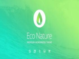 Szablon Eco Nature – Environment & Ecology WordPress Theme