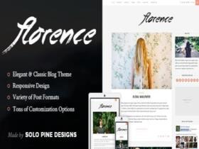 Szablon Florence – A Responsive Wordpress Blog Theme