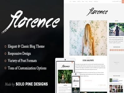 Szablon Florence – A Responsive Wordpress Blog Theme
