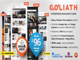 Szablon Goliath – Ads Optimized News & Reviews Magazine