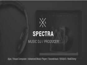 Szablon Spectra – Wordpress Music & Events Theme