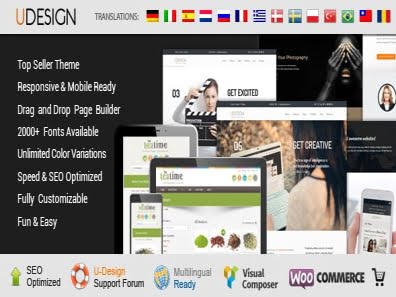 Szablon Udesign – Responsive Wordpress Theme