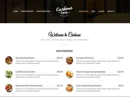 Szablon Css Igniter Carbone Wordpress Theme