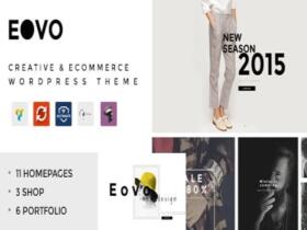 Szablon Eovo – Creative & Ecommerce Wordpress Theme
