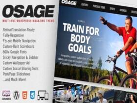 Szablon Osage – Multi-Use Wordpress Magazine Theme