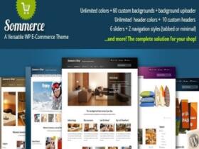 Szablon Sommerce Shop – A Versatile E-Commerce Theme