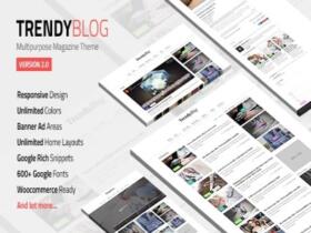 Szablon Trendyblog – Multipurpose Magazine Theme