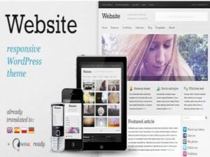 Szablon Website – Responsive Wordpress Theme