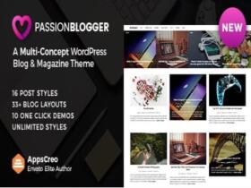 Szablon Passion Blogger – A Responsive Wordpress Theme