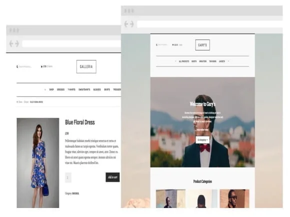Szablon Woothemes Galleria Woocommerce Themes