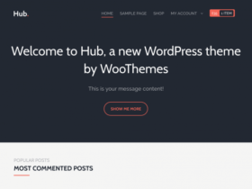 Szablon Woothemes Hub Woocommerce Themes