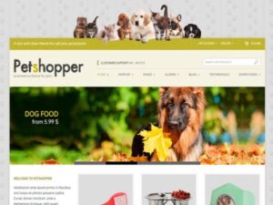 Szablon Yith Petshopper Premium Woocommerce Themes