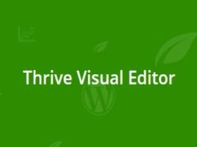 Wtyczka Plugin Addon Thrive Visual Editor / Architect