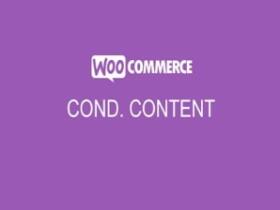 Wtyczka Addon Plugin Woocommerce Conditional Content