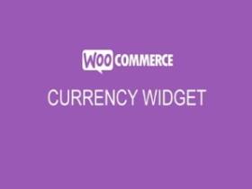 Wtyczka Woocommerce Currency Converter Widget