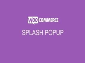 Wtyczka Addon Plugin Woocommerce Splash Popup
