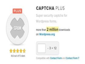 Wtyczka Addon Plugin Captcha Plus Wordpress Plugin