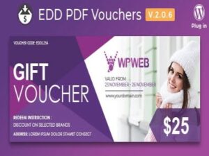 Wtyczka Easy Digital Downloads – Pdf Vouchers