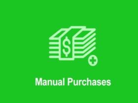 Wtyczka Easy Digital Downloads Manual Purchases Addon