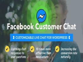 Wtyczka Facebook Customer Chat – Customizable Live Chat For WordPress