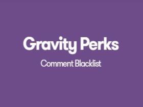 Wtyczka Gravity Perks Comment Blacklist