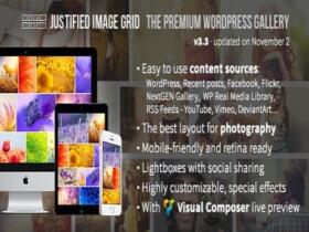 Wtyczka Justified Image Grid – Premium Wordpress Gallery