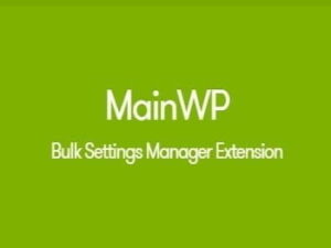 Wtyczka Mainwp Bulk Settings Manager Extension