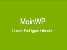 Wtyczka Mainwp Custom Post Types Extension