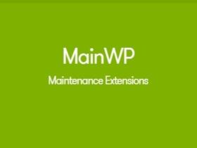 Wtyczka Mainwp Maintenance Extension