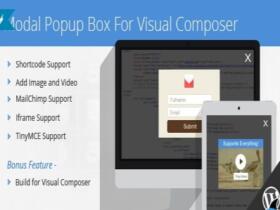 Wtyczka Modal Popup Box For Visual Composer