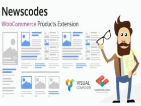 Wtyczka Newscodes – Woocommerce Products Extension