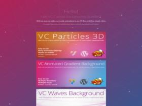 Wtyczka Visual Composer Canvas Backgrounds Bundle