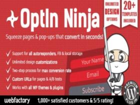 Wtyczka Optin Ninja – Ultimate Squeeze Page Generator