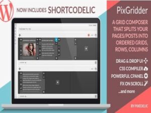 Wtyczka Pixgridder Pro Page Grid Composer For Wordpress