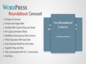 Wtyczka Roundabout – WordPress Carousel Slider Plugin