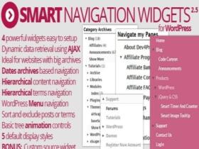 Wtyczka Smart Navigation Widgets
