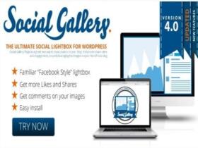 Wtyczka Social Gallery WordPress Photo Viewer Plugin