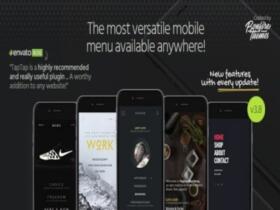 Wtyczka Taptap – A Super Customizable WordPress Mobile Menu