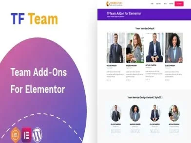 Wtyczka Tfteam – Team Member Widget For Elementor | Sklep z dodatkami premium WP Allkeystore.pl