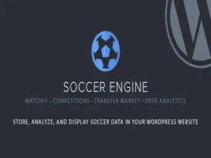Wtyczka Soccer Engine Wordpress Plugin | Sklep z dodatkami premium WP Allkeystore.pl
