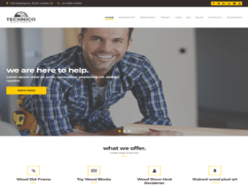 Szablon CSS Igniter Technico Business Wordpress Theme | Sklep z dodatkami premium WP Allkeystore.pl