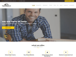 Szablon CSS Igniter Technico Business Wordpress Theme
