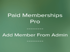 Wtyczka Paid Memberships Pro Add Member From Admin | Sklep z dodatkami premium WP Allkeystore.pl